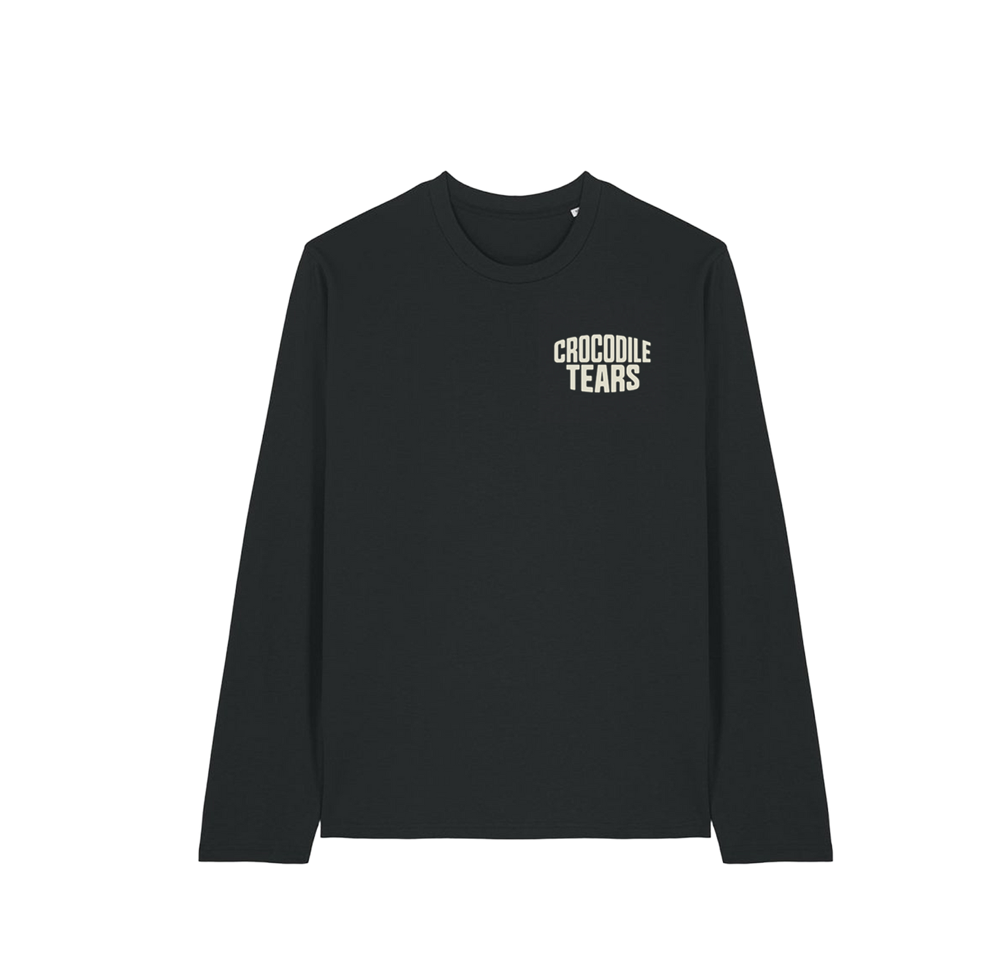 CROCODILE TEARS - CORNER LOGO LONG SLEEVE - BLACK