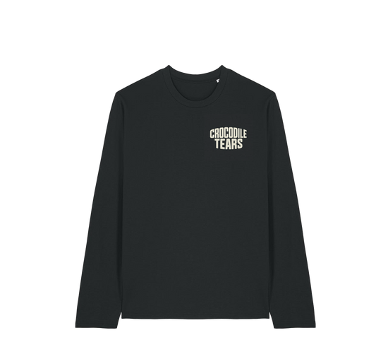 CROCODILE TEARS - CORNER LOGO LONG SLEEVE - BLACK