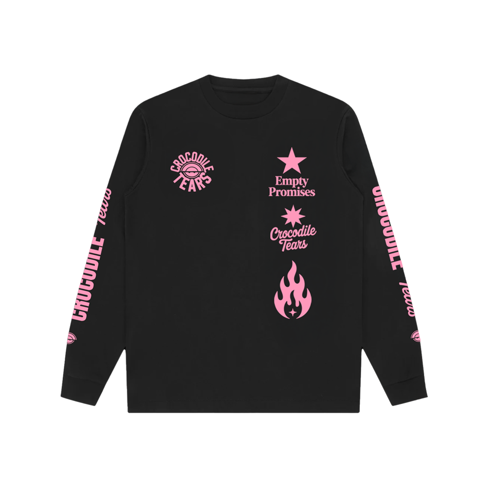 CROCODILE TEARS -  BROKE PROMISE LONG SLEEVE TEE