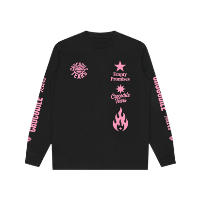CROCODILE TEARS -  BROKE PROMISE LONG SLEEVE TEE