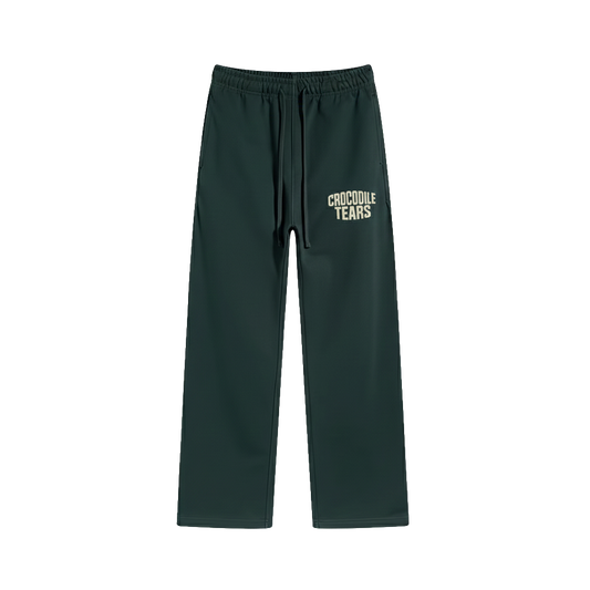 CROCODILE TEARS - OVER-SIZED CORER LOGO JOGGERS - GREEN